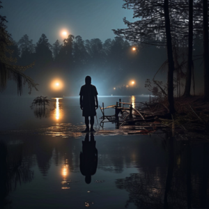 灵异岛01：站在湖边湿漉漉的“他”想跟我回家！