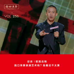 Vol.258 访谈|欧阳志刚：脱口秀算表演艺术吗？我看还不太算