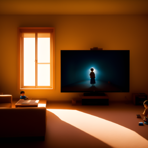 家里有娃，扔掉电视