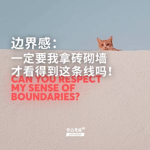 边界感：一定要我拿砖砌墙才看得到这条线吗！