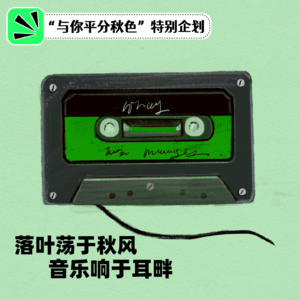 落叶荡于秋风，旋律响于耳畔