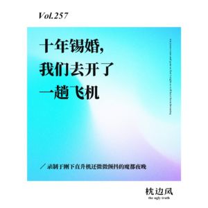 vol. 257 十年锡婚，我们去开了一趟飞机