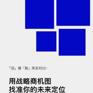 我对未来的焦虑居然被这张战略商机图治愈好了？