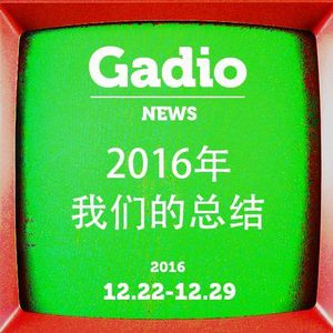 2016年我们的总结！GadioNews12.22~12.29