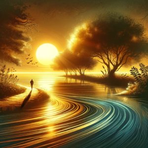 🏞️浮光跃金，转瞬即逝