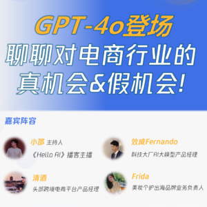 8.GPT-4o登场！聊聊对电商行业的真机会&假机会!