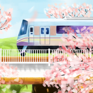 #002 满载鲜花的火车