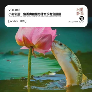 vol.016 小密彩蛋：鱼香肉丝里为什么没有鱼摆摆