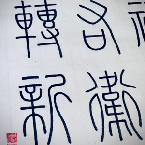 vol. 029 文能提笔写小篆,武能跑马破BQ-爱写字的奔跑姐