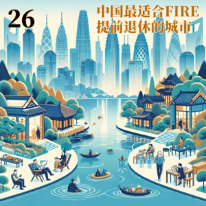 Vol.26 中国最适合“FIRE”提前退休的城市