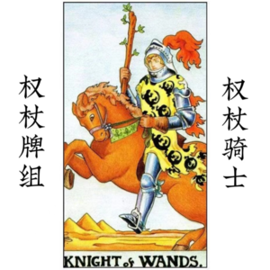 权杖骑士—冒险 | 塔罗牌里哪一位骑士最吃香?
