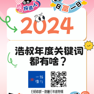 EP73 一路瞳行年底特辑——“浩数资本2024年度关键词”