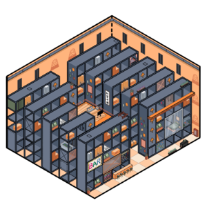 鸡翅的房间丨想住在宜家库房中的漫画人如何布置居所vol.17