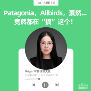 vol25. Patagonia Allbirds 素然 竟然都在“搞”这个？