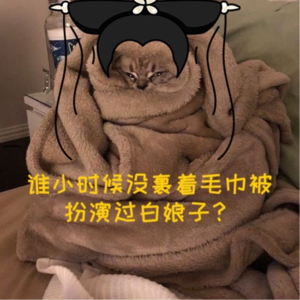 #2 谁小时候没裹着毛巾被扮演过白娘子？