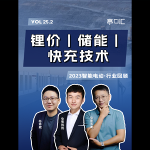 EP.25.2 电池需求减缓 锂价何去何从？24年智能电动行业展望