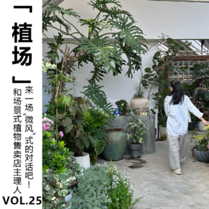 Vol.25【植场】和场景式植物售卖店主理人，来一场“微风”式的对话吧