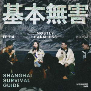 Ep114 上海生存手册:亚搜,你 English name 蛮老卵噢