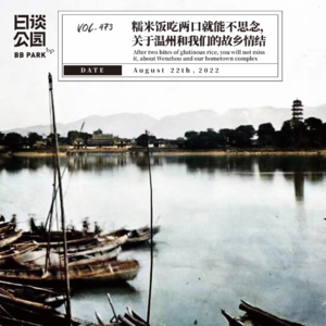 vol.473 糯米饭吃两口就能不思念，关于温州和我们的故乡情结
