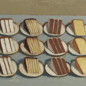 Vol.1 Wayne Thiebaud的蛋糕