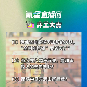 英伟达财报逆天却股价大跌，“全村的希望”要破灭了？商场中庭充满山寨品牌？｜开工大吉0830