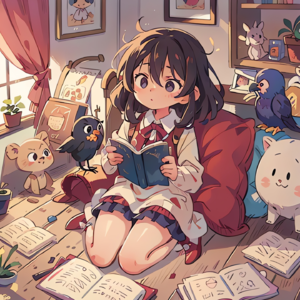 365儿童睡前故事：爱漂亮的乌鸦小姐