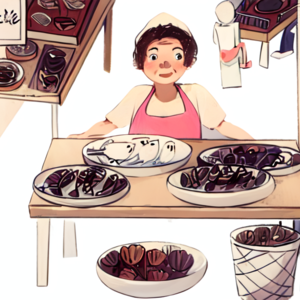 清晨喧嚣的农贸市场