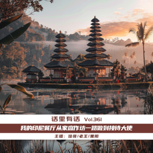 我的印尼餐厅从家庭作坊一路做到接待大使【话里有话vol-361】