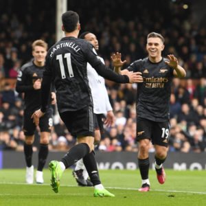 No Drama Anymore 特罗萨助攻帽子戏法 (阿森纳客场3:0富勒姆)