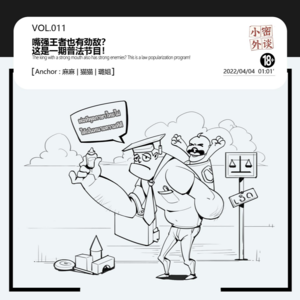 vol.011嘴强王者也有劲敌？这是一期普法节目！