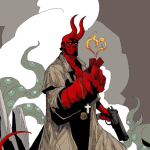 聊会儿31# 地狱男爵 虽然我红皮肤,长犄角,有尾巴,但我是惩恶扬善的好孩子