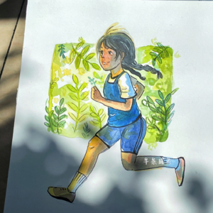 20岁成为马拉松赛场上最年轻的女性参赛者：42公里的新手赛