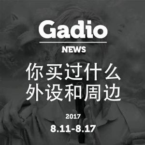 你买过什么外设和周边？GadioNews8.11~8.17