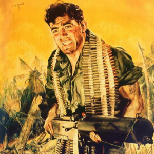 【败家讲坛】大慈大悲 约翰·巴斯隆：一夜超度900多鬼子的机枪仙人 Vol.85