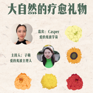 光里见E34 大自然的疗愈礼物，花精和植物疗愈的日常应用