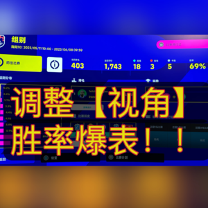 调整视角，胜率爆表：微调设置上组一