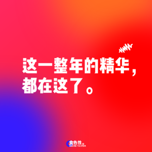 这一整年的精华都在这了