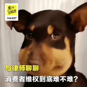 Vol.027 与律师聊聊，消费者维权到底难不难？