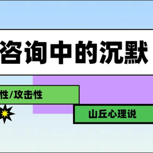 来访者突然不说话了，肿么办？心理咨询中的三种沉默