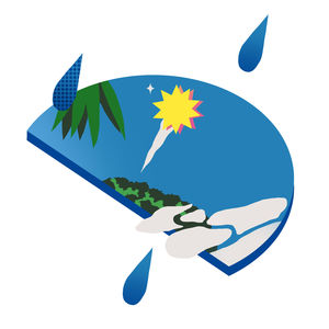 我们这也在下雨