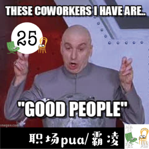 25. 初入职场的我们，遇到 pua /霸凌怎么办？