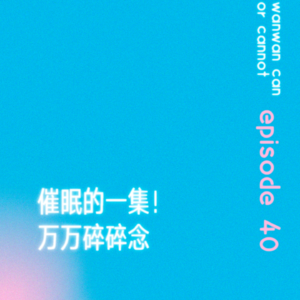 EP40|催眠的一集!万万碎碎念