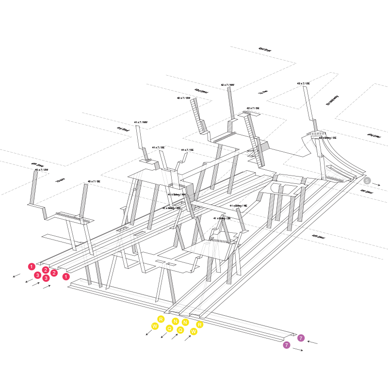 NYC Subway Station Layouts