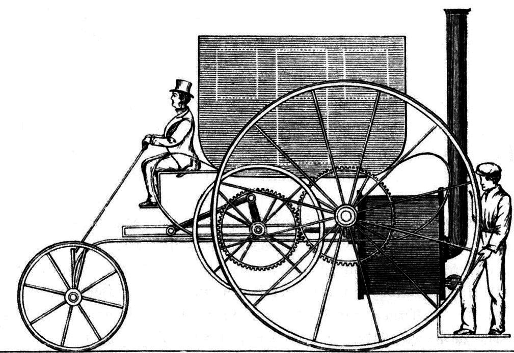 Trevithick's London Steam Carriage of 1803