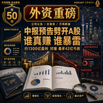 外资重磅第50期｜中报预告劈开A股：谁在真赚钱，谁已经暴雷？