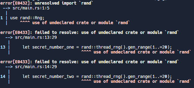 Rust Dependencies