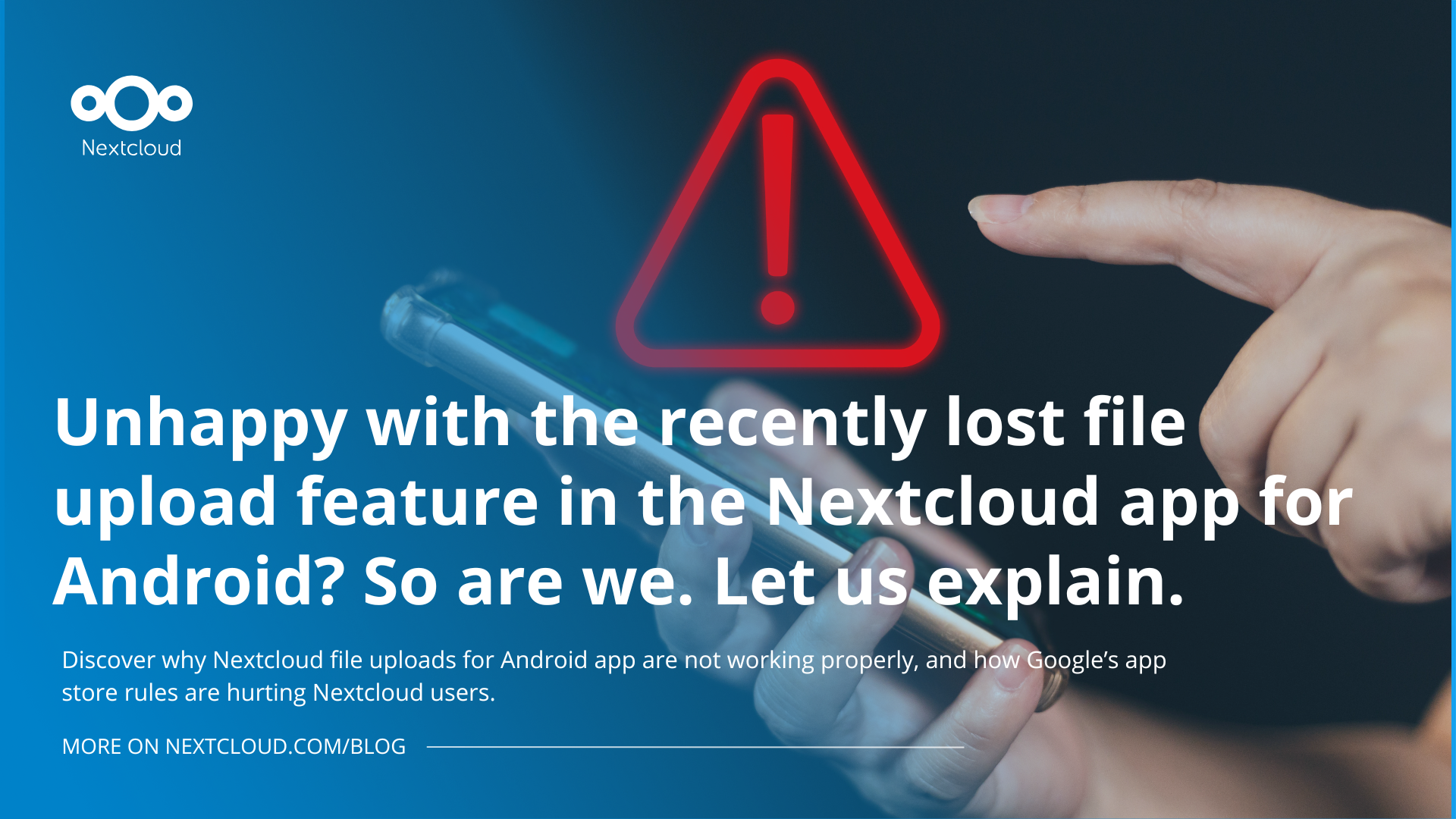 Nextcloud 文件上传问题