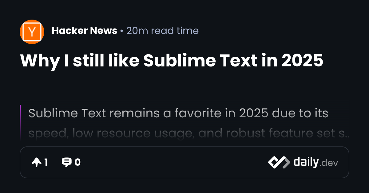 Sublime Text