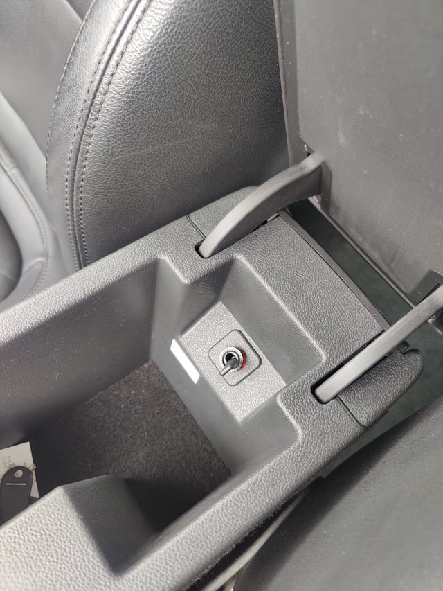Mysterious switch in car