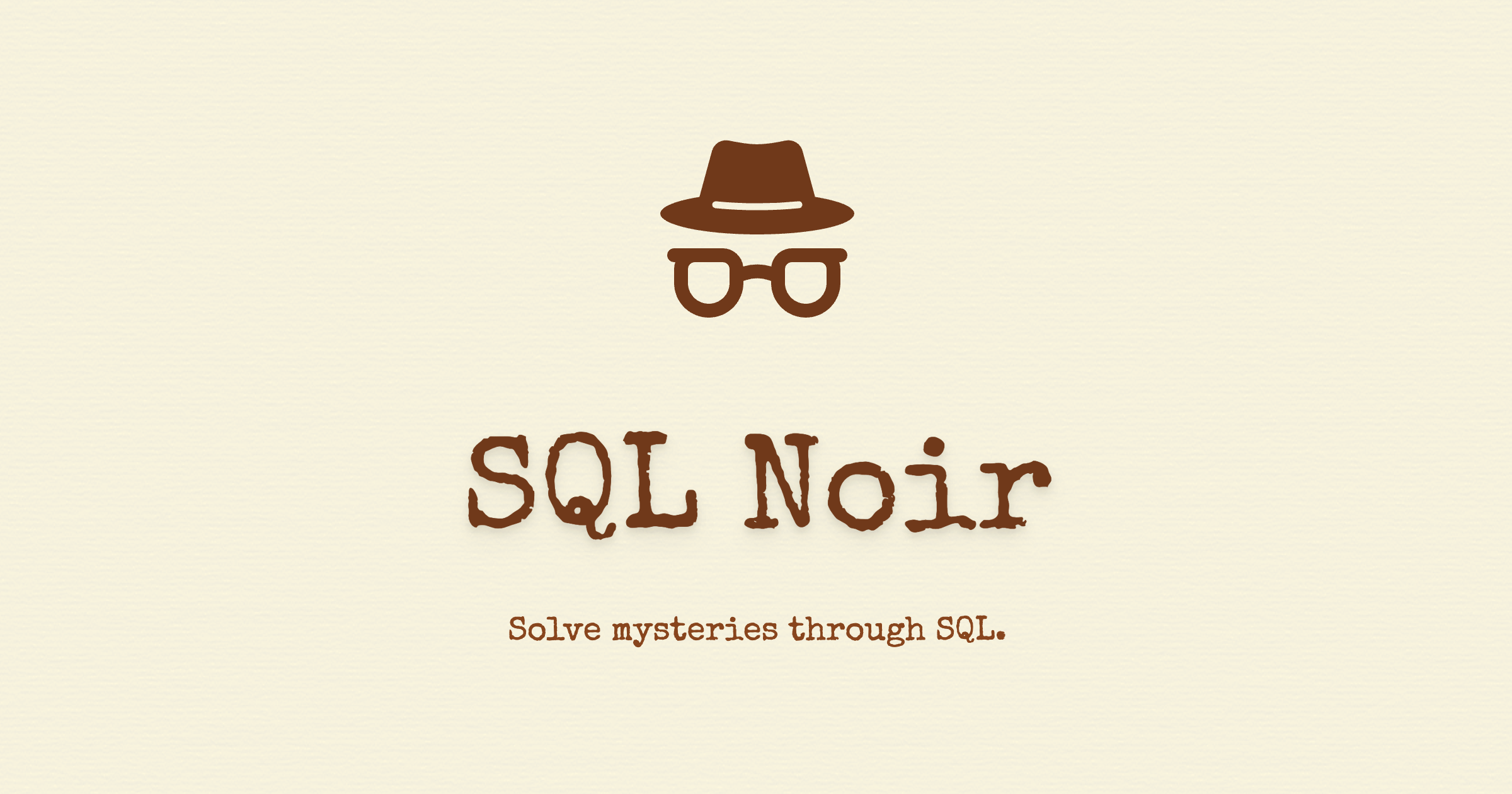 SQL Noir